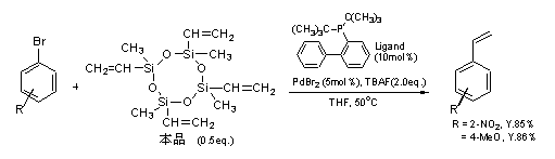 Uses of Tetravinyl tetramethyl cyclo tetrasiloxane